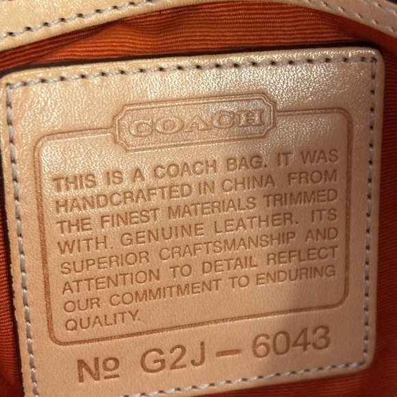 Coach Brown & Tan Hamptons Market Mini Signature Tote Bag - Picture 16 of 16